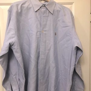 Men’s Oxford Ralph Lauren long sleeve shirt.